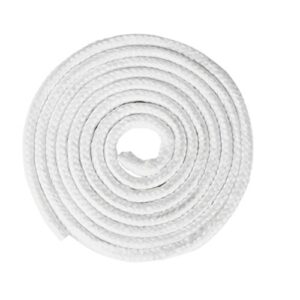 Extreme Max 3008.0448 Braided Cotton/Polyester Clothesline - 7/32" x 200', White