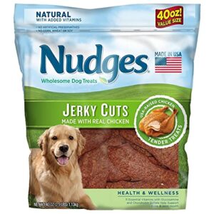 nudges chicken jerky cuts, 40 oz.