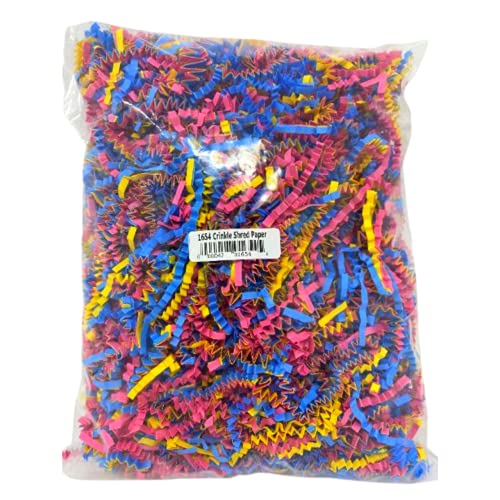 Bonka Bird Toys 1654 Crinkle Shred Paper Foraging Foot Stuff Multicolored Parrot Budgie Finch