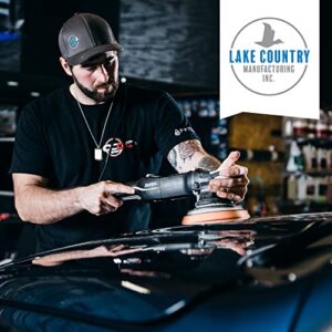 Lake Country HDO Heavy Cutting Microfiber Pad - Safe for All Paint and Finishes: Heavy Duty Orbital Cutting Pad Helps Remove Scratches, Swirls, Buffing Trails, and Oxidation (2 Pack, 5.5")