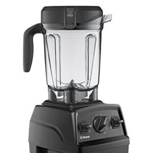 Vitamix Explorian Blender, Professional-Grade, 64 oz. Low-Profile Container, Black - 65542 (Renewed Premium)