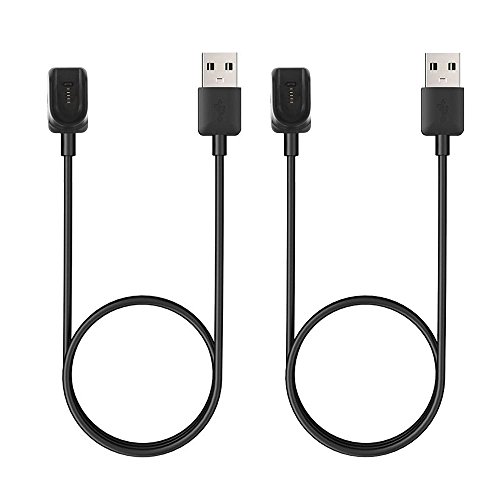 Kissmart 2-Pack Charger Cable Compatible with Plantronics Voyager Legend, Replacement Charging Cable Cord for Voyager Legend Bluetooth Headset (Black, 1m/3.3ft)