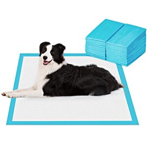 bestle extra large pet training and puppy pads pee pads for dogs 28"x34" -40 count super absorbent & leak-proof
