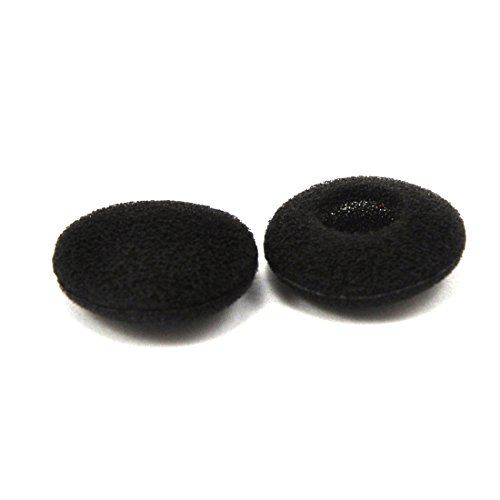 Simoutal Earbud Covers 12 Pairs Replacement Foam Earphone Covers with Separate Packaging Earbud Sponge Covers for in Ear Earbuds (Black)