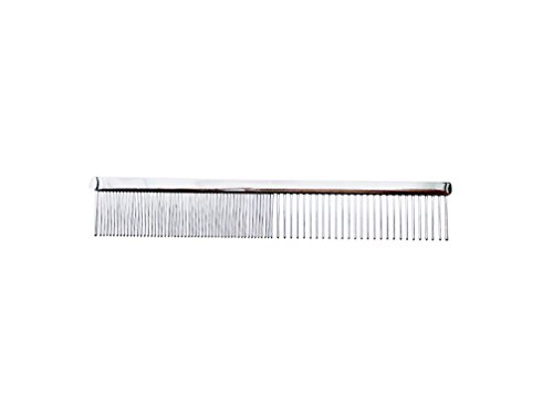 ShearsDirect Pawprint Heart 5" Comb with Med/Fine Coarse Teeth