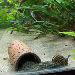 Plecoceramics Aquarium pleco breeding cave Fish Tank Decorations Small Size
