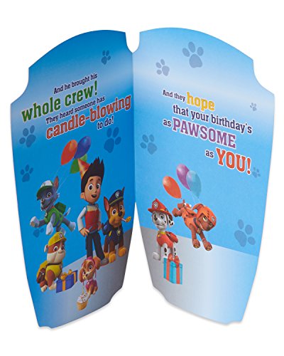 American Greetings Kids Birthday Card (Paw Patrol)