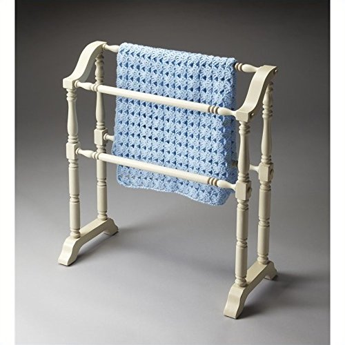 Beaumont Lane Blanket Rack in Cottage White