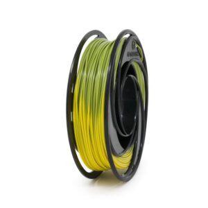 Gizmo Dorks PLA Filament 1.75mm 200g for 3D Printers, Heat Color Change Green to Yellow