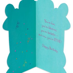 American Greetings 5th Birthday Card (Llama)