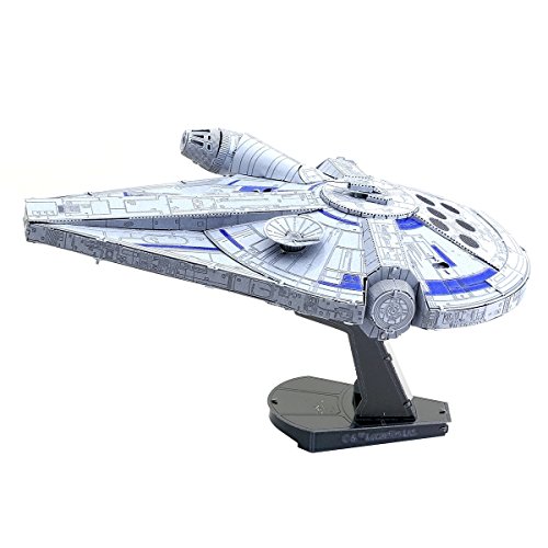 Fascinations Metal Earth Premium Series Lando Calrissian's Millennium Falcon Solo 3D Metal Model Kit