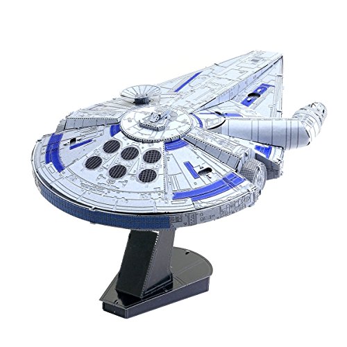 Fascinations Metal Earth Premium Series Lando Calrissian's Millennium Falcon Solo 3D Metal Model Kit