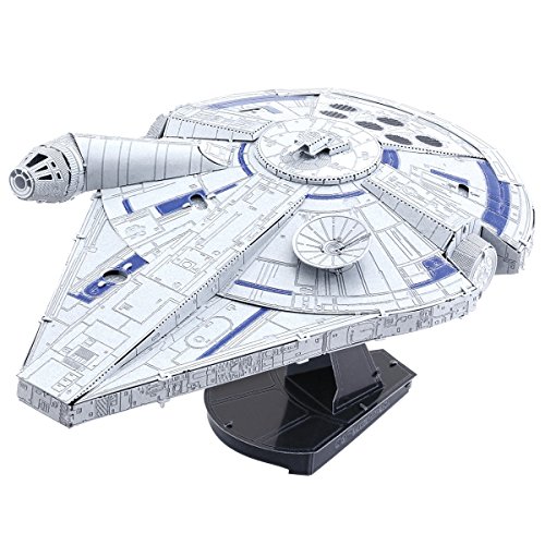 Fascinations Metal Earth Premium Series Lando Calrissian's Millennium Falcon Solo 3D Metal Model Kit