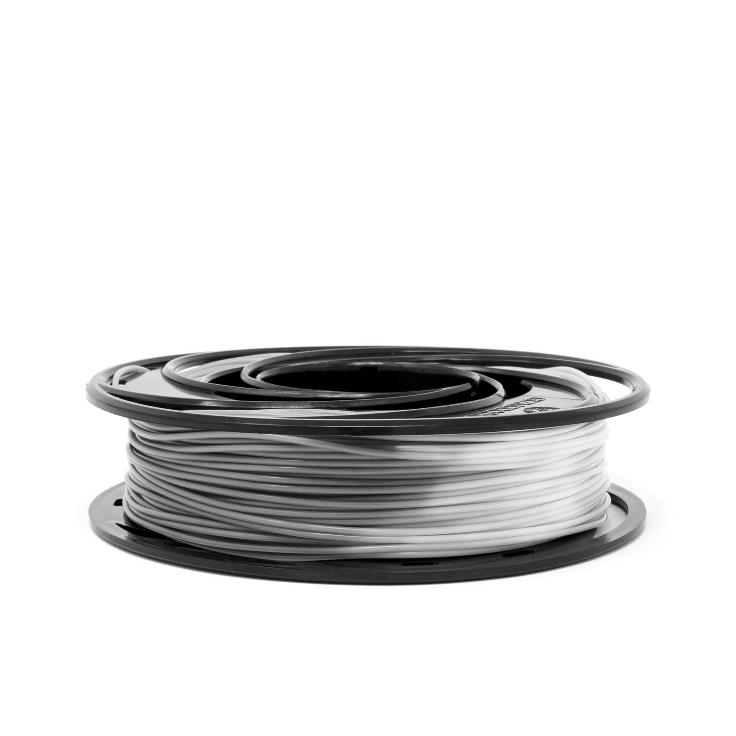 Gizmo Dorks PLA Filament 1.75mm 200g for 3D Printers, Heat Color Change Gray to White