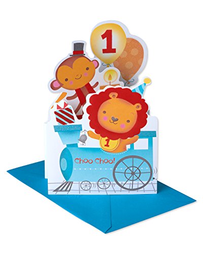 American Greetings 1st Birthday Card (Choo-Choo)