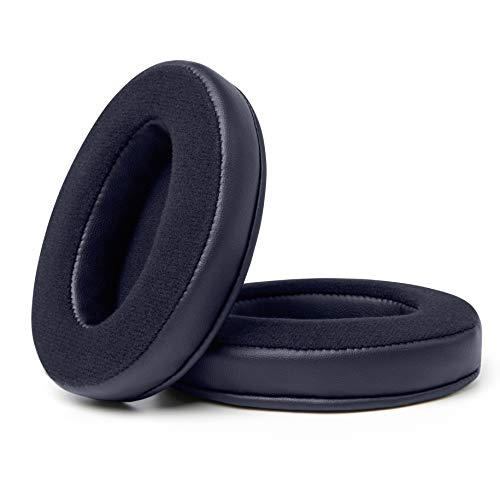 WC PadZ Velour - The Ultimate Upgraded Earpads by Wicked Cushions - Compatible with Audio Technica, HyperX, SteelSeries Arctis & More - Extra Thick - Bigger Opening - Softer Memory Foam | (Black)