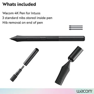 Wacom LP1100K 4K Pen for Intuos Tablet Black