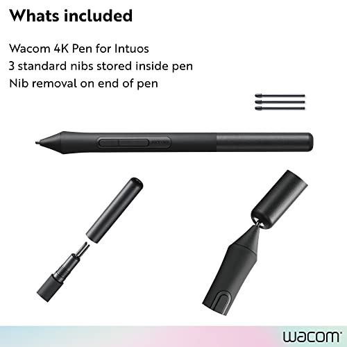 Wacom LP1100K 4K Pen for Intuos Tablet Black