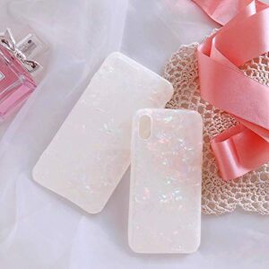 J.west iPhone 8 Plus Case/iPhone 7 Plus Case, Cute Ultra Thin [Tinfoil Series] Macaron Color Bling Lightweight Soft TPU Case Cover for iPhone 7 Plus / 8 Plus (Colorful)