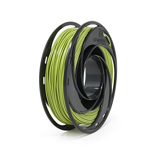 Gizmo Dorks ABS Filament 3mm (2.85mm) 200g for 3D Printers, Heat Color Change Green to Yellow