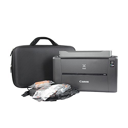 Anleo Hard Travel Case for Canon PIXMA TR150 / iP110 Wireless Mobile Printer with Battery