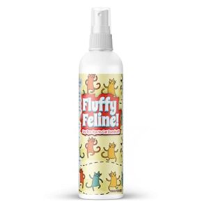 fluffy feline professional groomer's choice for cat dandruff care spray