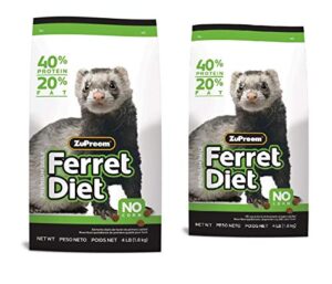 zupreem premium ferret diet 2 pack