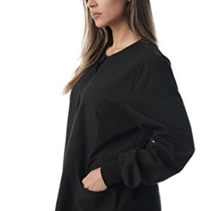 Just Love Womens Solid Jacket 4501-BLK-XL Black