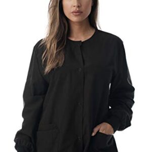 Just Love Womens Solid Jacket 4501-BLK-XL Black