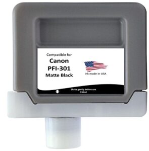 compatible canon ipf-301mbk cartridge- matte black