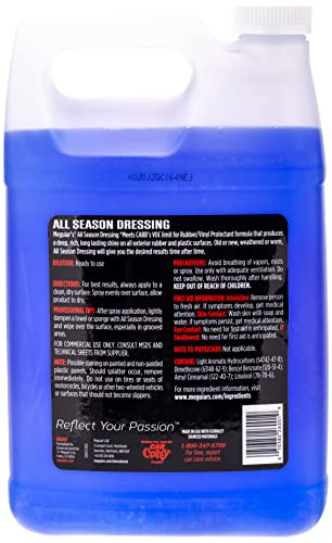 Meguiar's All Season Dressing - Gallon