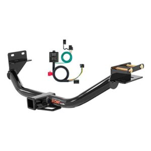 curt 99314 class 3 trailer hitch, 2-inch receiver, 4-pin wiring harness, select kia sorento, hyundai santa fe sport