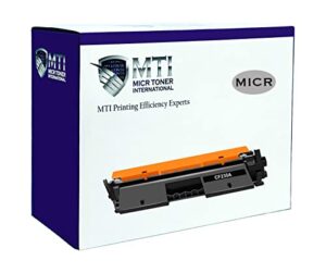 mti compatible 30a micr toner replacement for hp 30a cf230a lj pro mfp m203 m203dw m203d m203dn m227 m227fdw m227fdn m227sdn check printer ink