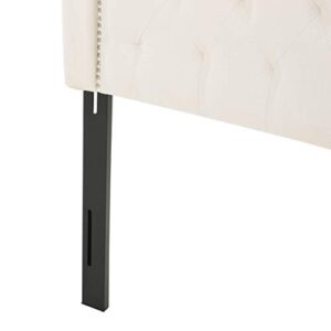 Christopher Knight Home Killian Fabric Headboard, Queen / Full, Ivory