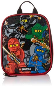 lego ninjago future lunch box, insulated soft reusable lunch bag meal container for boys and girls, perfect for school, or travel, meal tote to keep food and drinks cold, team