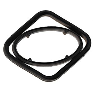 Engine Oil Cooler Gasket Seal Repair Kit Replacement for Chevrolet Aveo Cruze Sonic Pontiac G3 Saturn Astra 1.6L & 1.8L