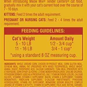 Meow Mix Tender Centers Basted Bites Chicken and Tuna Flavor, 3 Lb