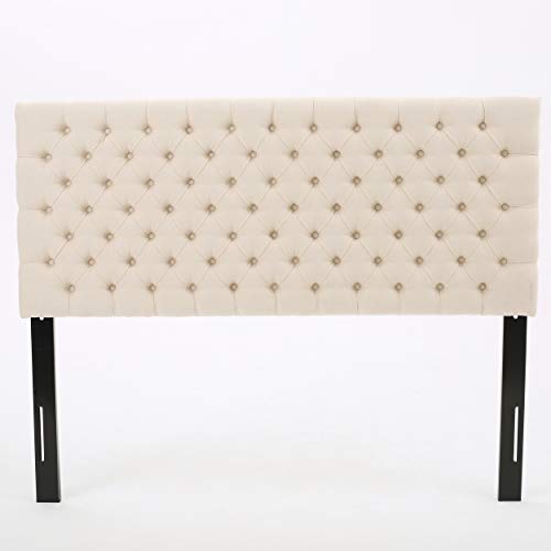 Christopher Knight Home Jezebel Fabric Headboard, Queen / Full, Beige