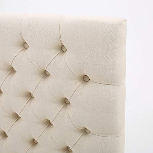 Christopher Knight Home Jezebel Fabric Headboard, Queen / Full, Beige