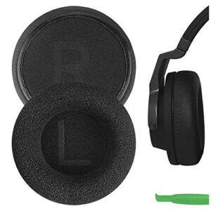 geekria comfort velour replacement ear pads for akg k540, k545, k275, k267, k182, k167, k175, k245 headphones ear cushions, headset earpads, ear cups repair parts (black)