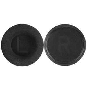 Geekria Comfort Velour Replacement Ear Pads for AKG K540, K545, K275, K267, K182, K167, K175, K245 Headphones Ear Cushions, Headset Earpads, Ear Cups Repair Parts (Black)