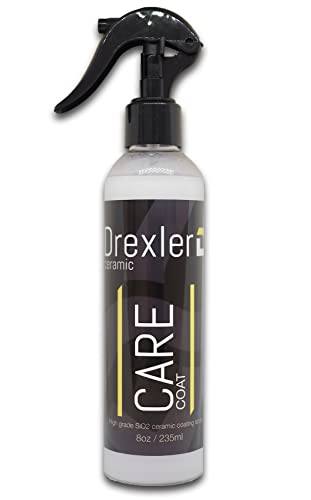 Drexler Ceramic Spray for Cars - CARE Coat 235ml - 8oz Professional Grade High Shine Finish Hydrophobic Sealant Coating Car Reload