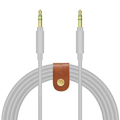 Geekria QuickFit Audio Cable Compatible with Beats Mixr, Pro, Executive, Solo 3, Solo 2, Studio 3, Studio 2 Cable, 3.5mm Aux Replacement Stereo Cord (4 ft/1.2 m)