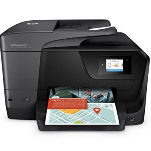 HP OfficeJet Pro 8715 All-in-One All-in-One Touch Screen Bluetooth Wireless Black Printer