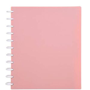 Talia Discbound Notebooks, Planner, Customizable, (Salmon, Letter (8.5in x 11in))