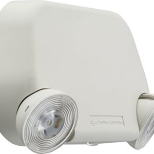 Lithonia Lighting EU2L M12 LED Emergency Light, standard T20 Compliant, Generation 3, 277 volts, White