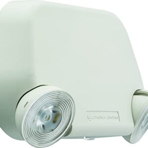 Lithonia Lighting EU2L M12 LED Emergency Light, standard T20 Compliant, Generation 3, 277 volts, White