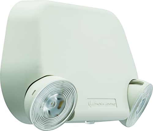 Lithonia Lighting EU2L M12 LED Emergency Light, standard T20 Compliant, Generation 3, 277 volts, White