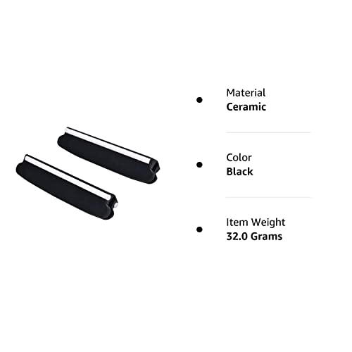 Professional Knife Sharpening Guide, Random Knife Sharpener Angle Guide, Sharpening Guide for Whetstone, Black(2 Pack)