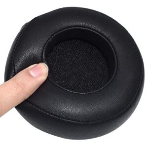 Alitutumao Replacement Earpads Ear Cushions Ear Cups Repair Parts for Monster Beats by Dr. Dre Pro Detox Headphones Memory Foam Ear Pads (Black)